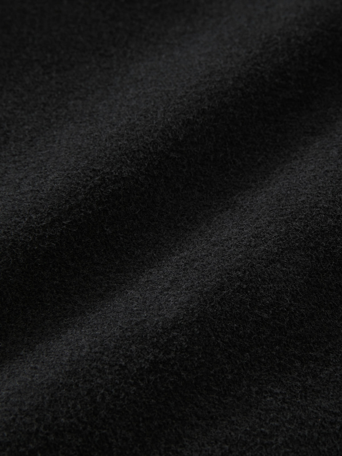 Studio Nicholson Paolo Moleskin Wide Leg Pant Black