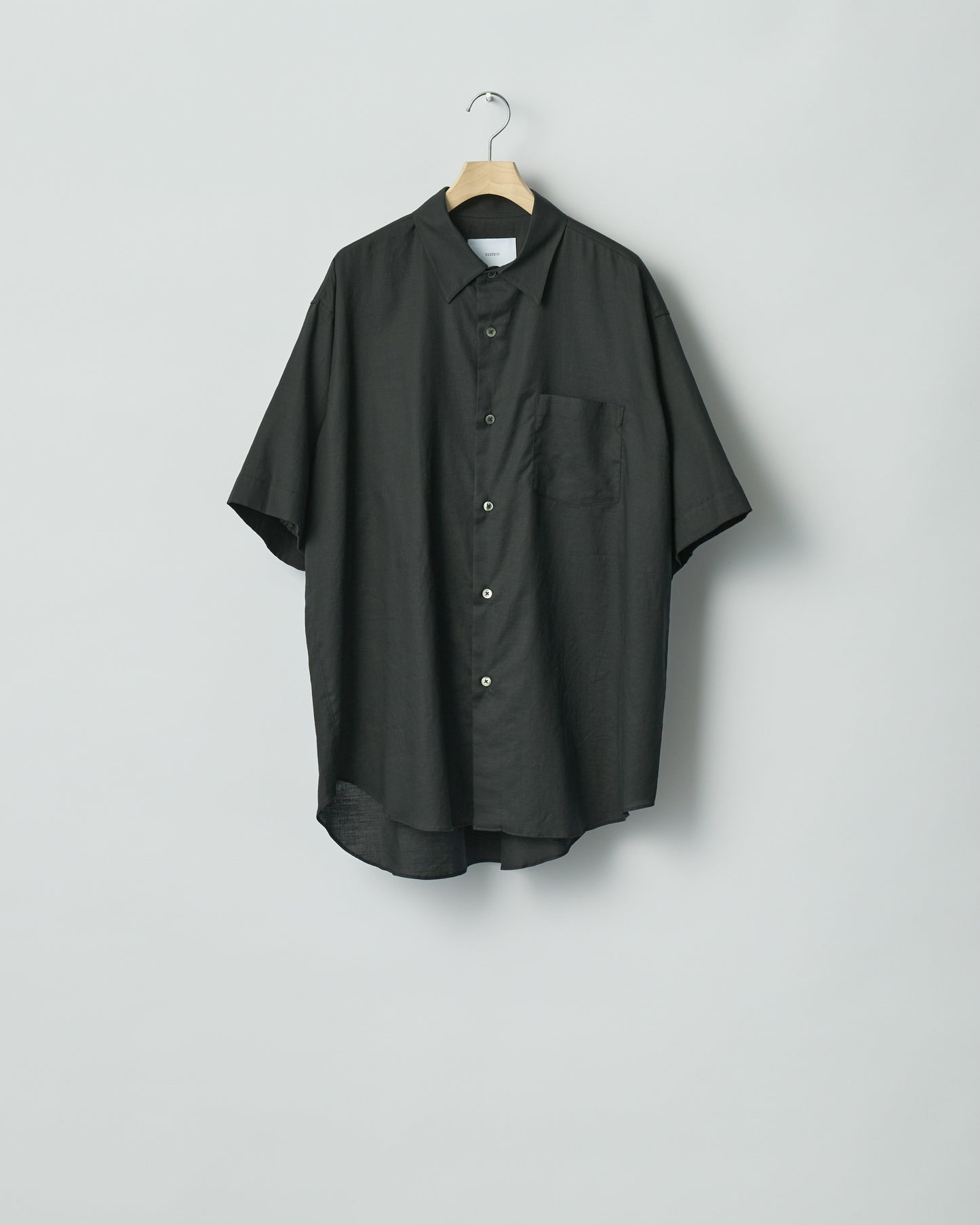 ssstein COTTON SILK OVERSIZED SS SHIRT