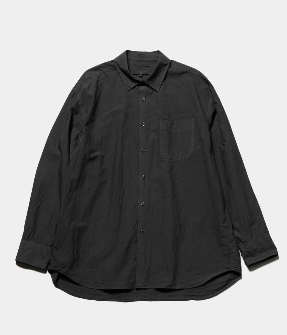 Yoko Sakamoto Regular Collar L/S Shirt Black Medium