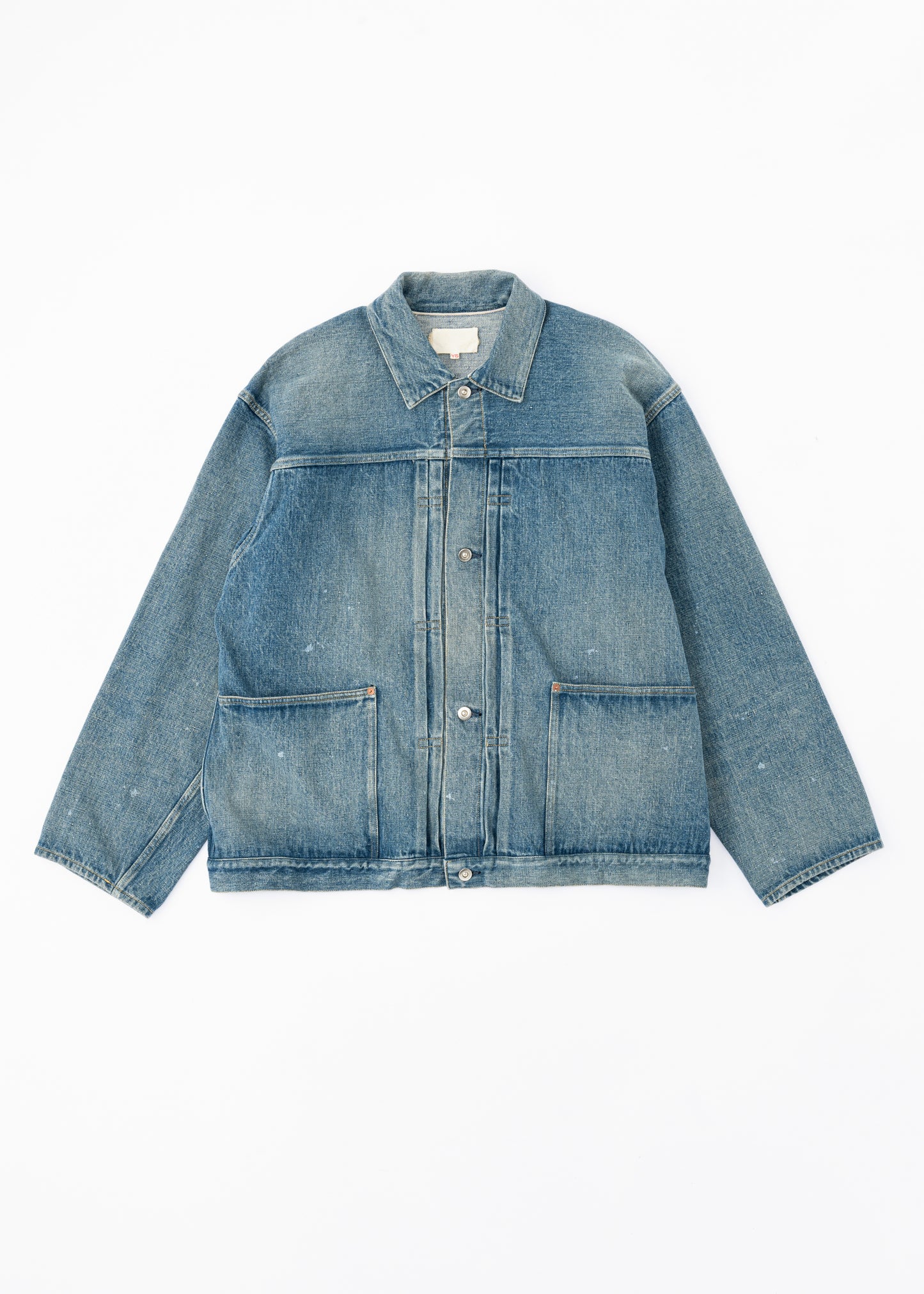 Yoko Sakamoto PLEATS JACKET USED INDIGO