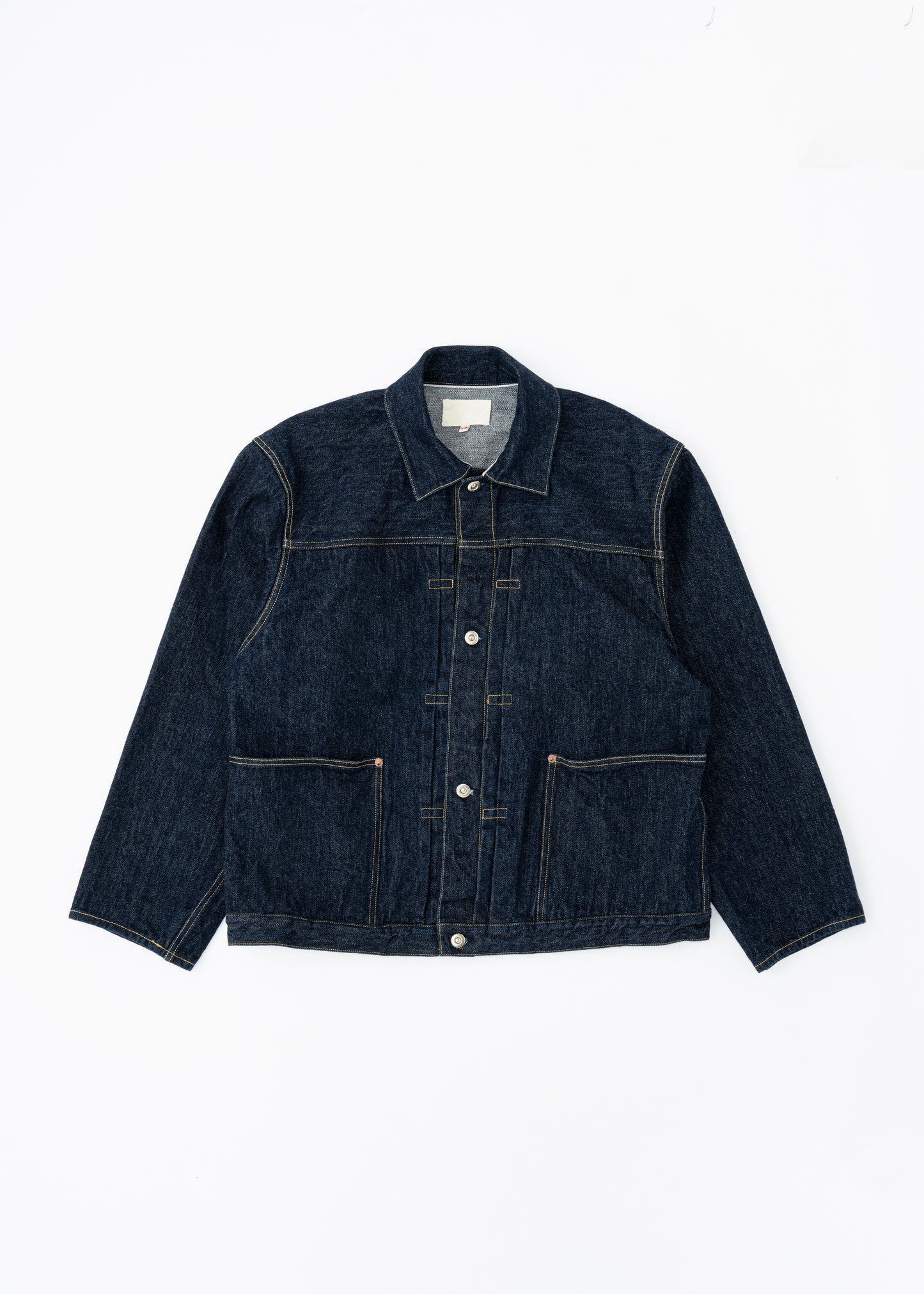 Yoko Sakamoto PLEATS JACKET INDIGO