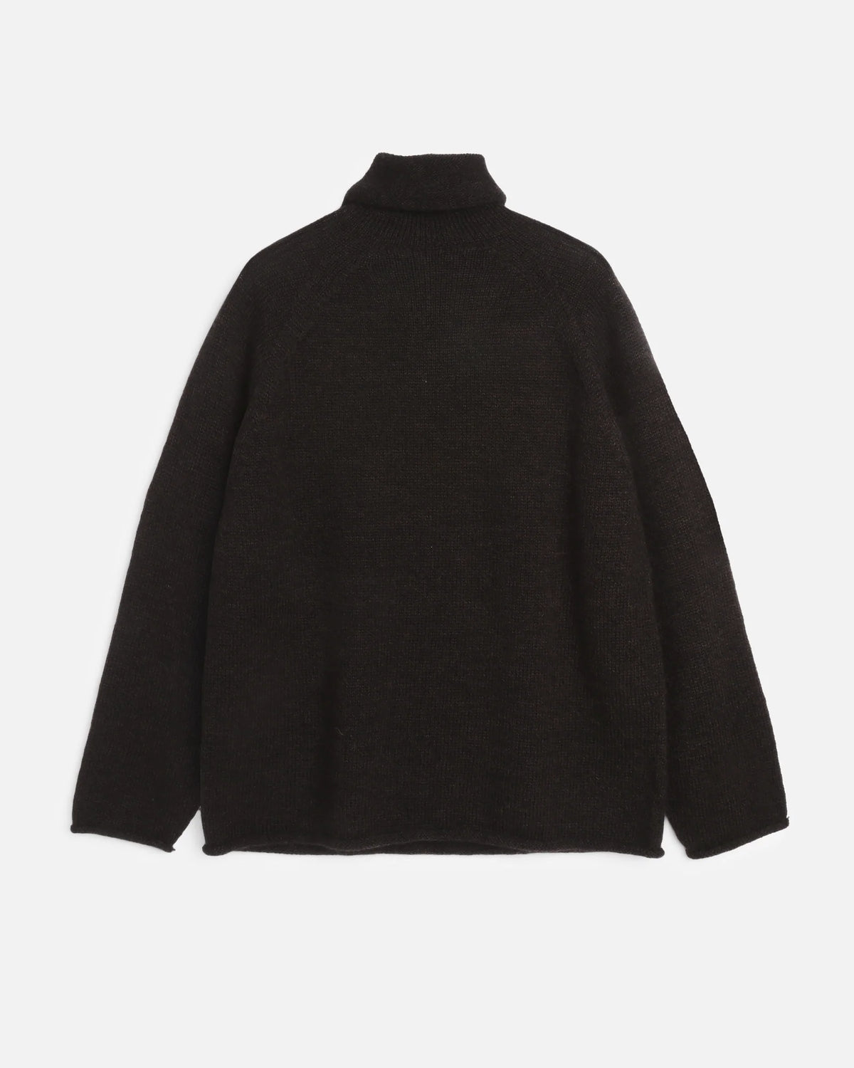 YMC Runaway Neck Jumper Dark Brown