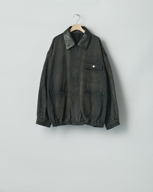 ssstein SULFUR DYED OXFORD VINTAGE JACKET