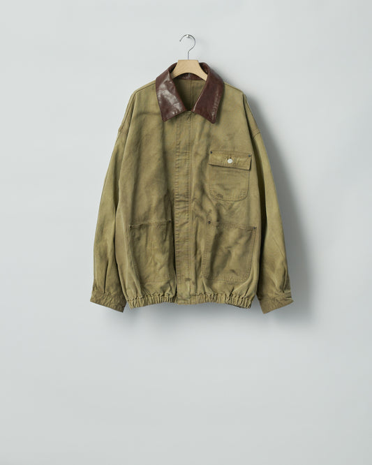 ssstein SULFUR DYED OXFORD VINTAGE JACKET