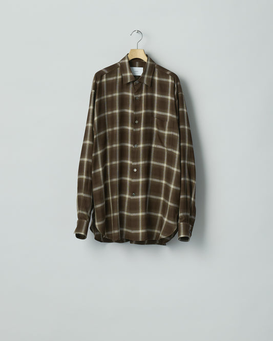 ssstein LY/VIS CHECK OVERSIZED LS SHIRT