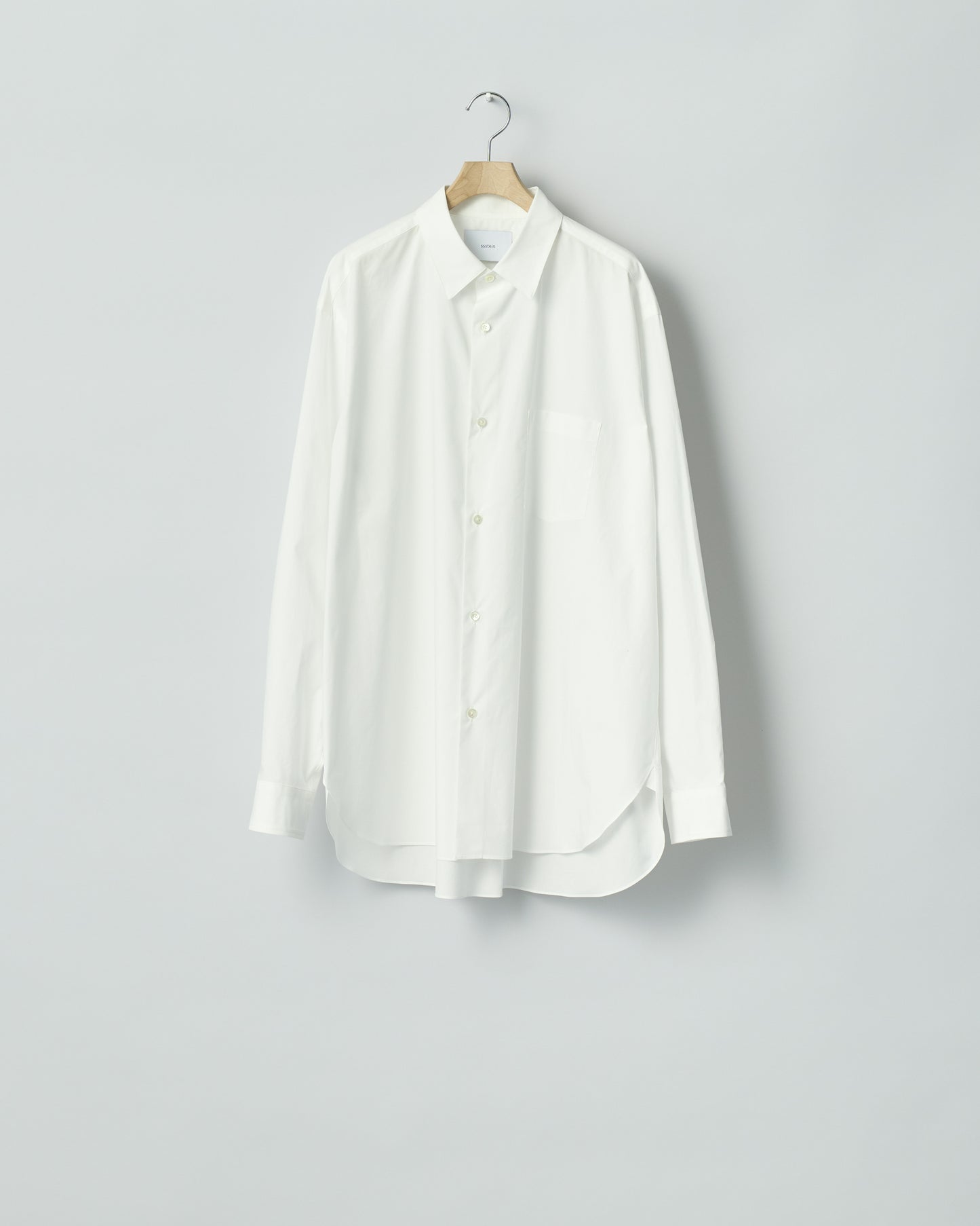 ssstein SUVIN COTTON OVERSIZED REGULAR COLLAR SHIRT