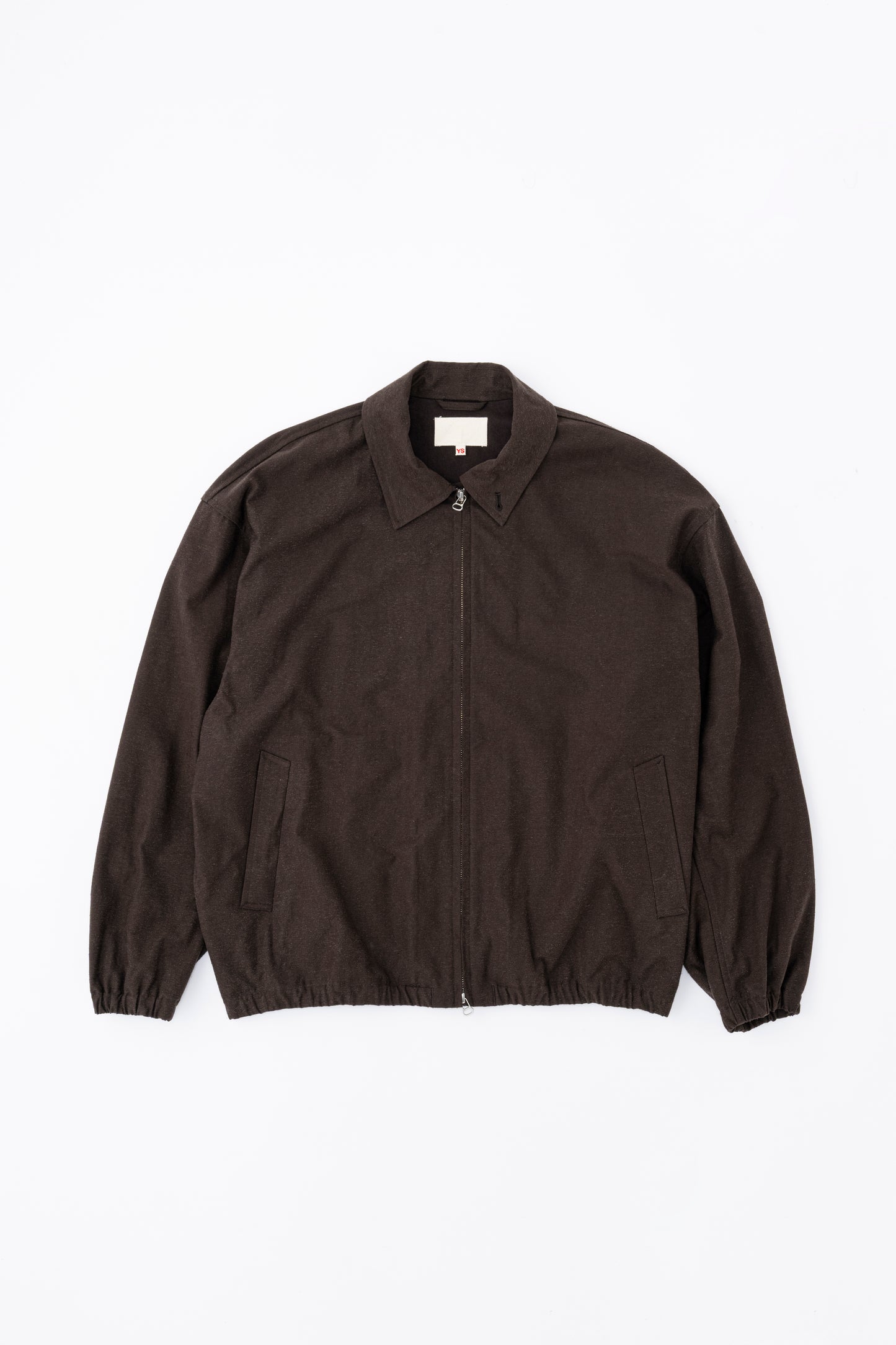Yoko Sakamoto Zip Silk Nep Jacket Large