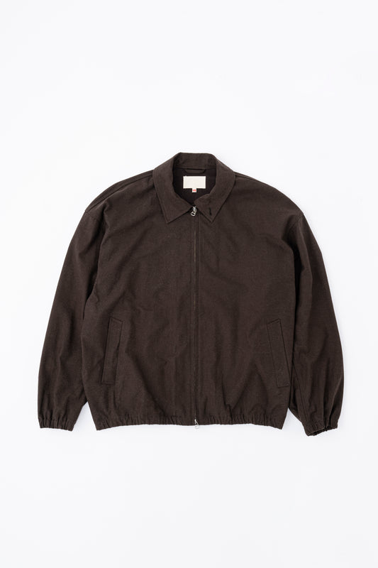 Yoko Sakamoto Zip Silk Nep Jacket Large